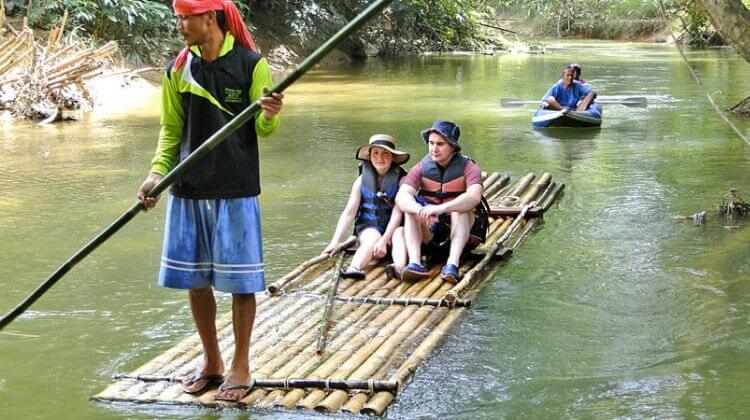 Bamboo Rafting in Kochi 